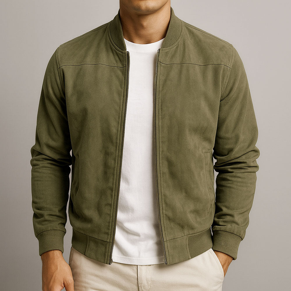 Varel | Giacca artigianale in camoscio
