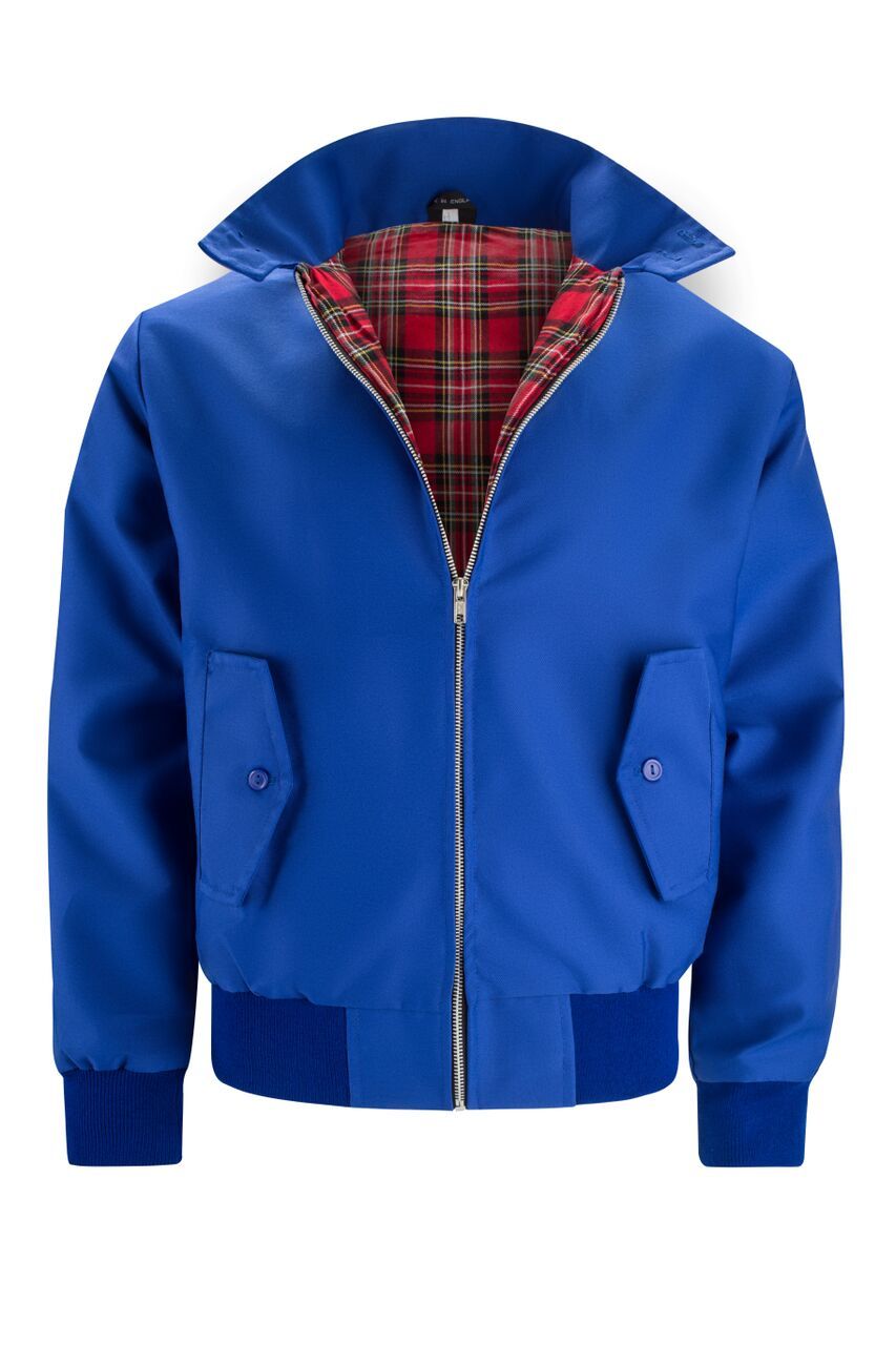 Varel | Giacca Harrington con fodera tartan