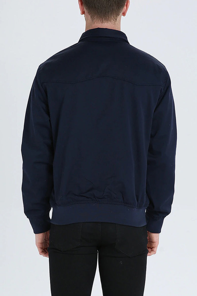 Varel | Giacca Harrington con fodera tartan