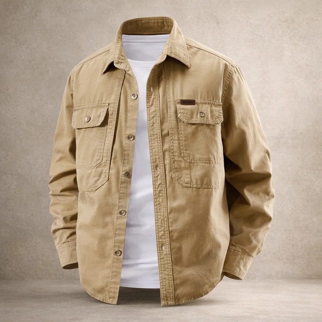 Varel | Camicia in cotone a maniche lunghe