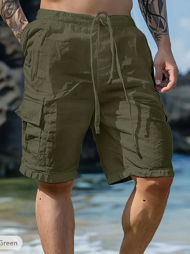 Varel | Pantaloni corti traspiranti con vita elastica