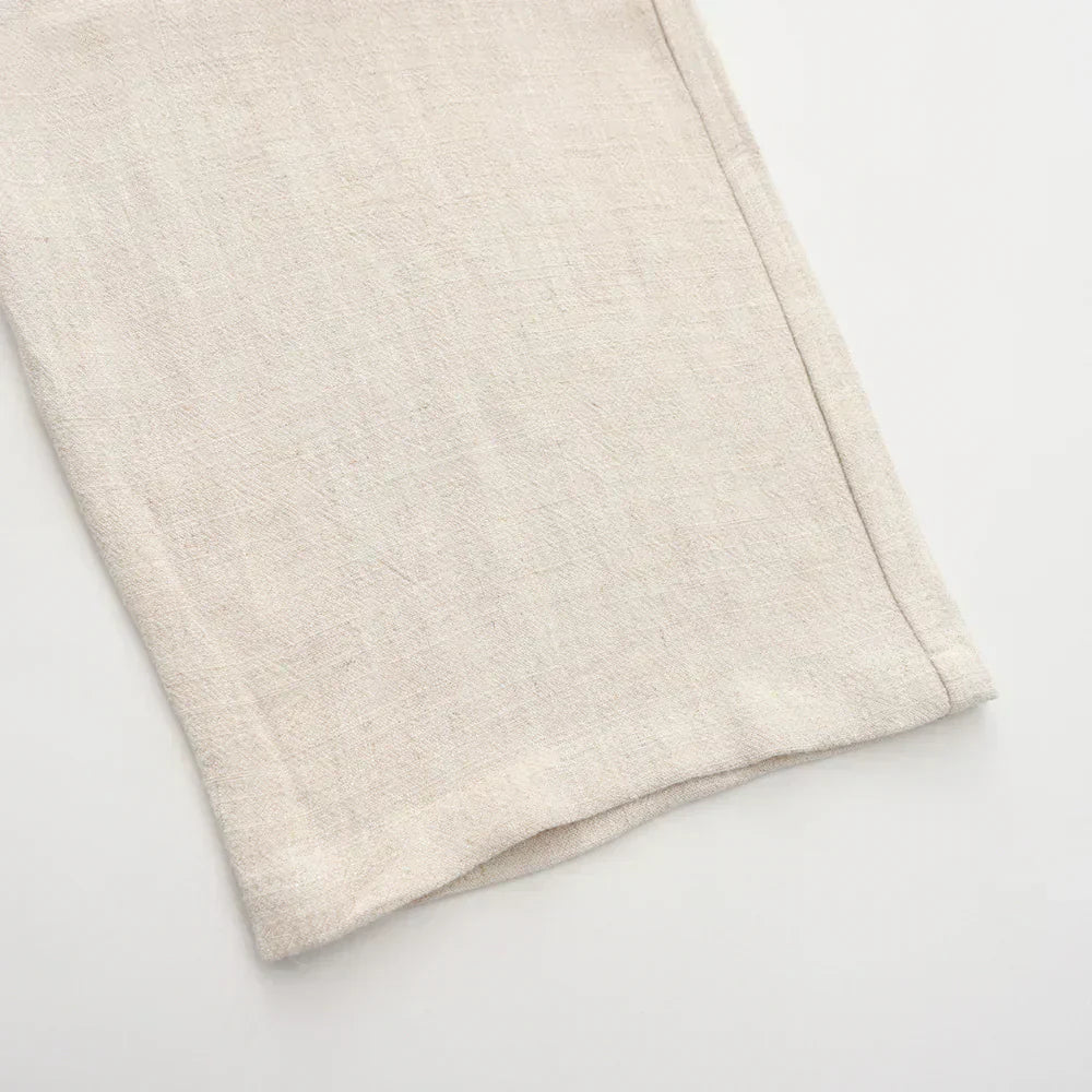 Varel | Pantaloni slim in lino