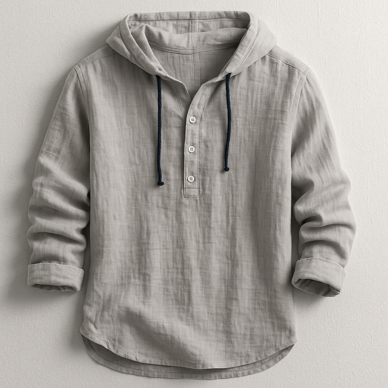 Varel | Camicia di lusso con cappuccio