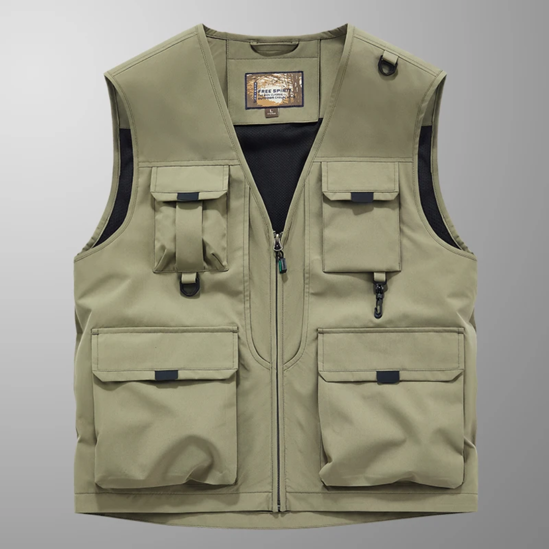 Varel | Gilet cargo elegante e casual