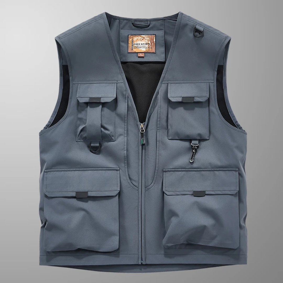 Varel | Gilet cargo elegante e casual