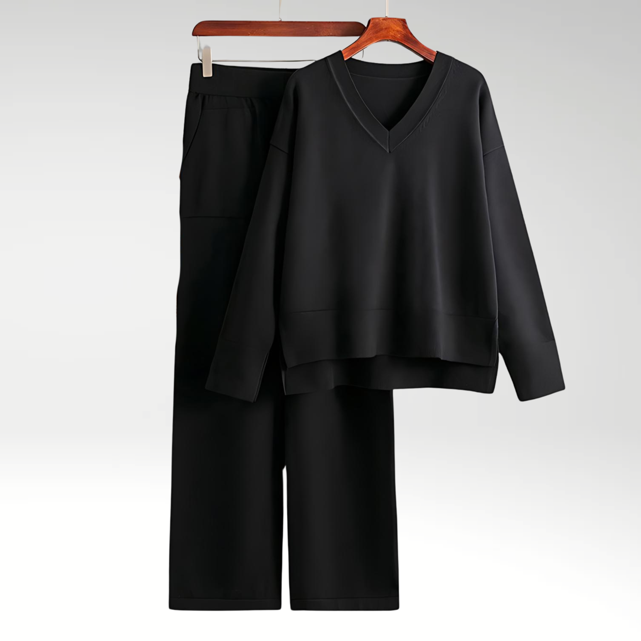 Varel | Set Due Pezzi Luxe con Scollatura a V