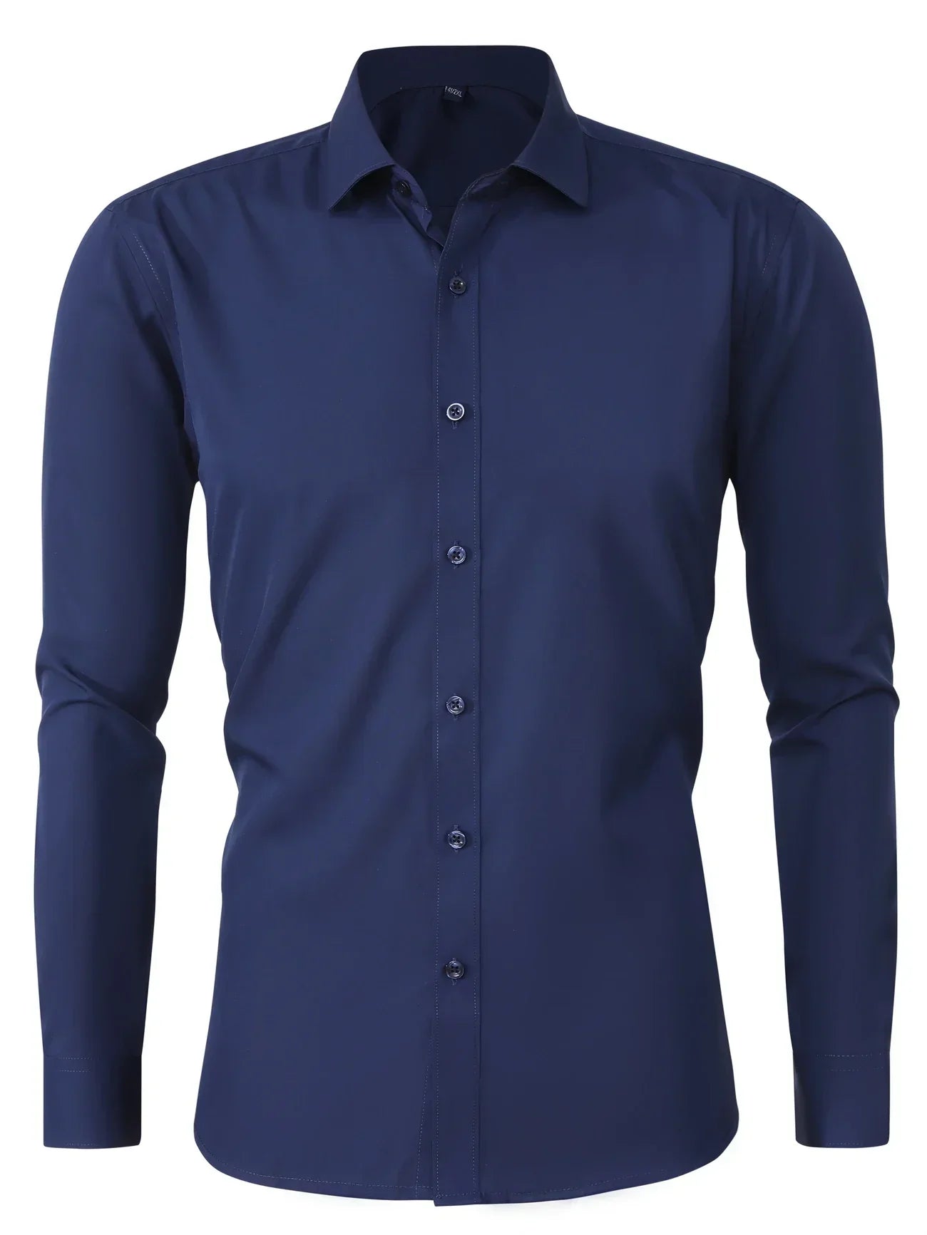 Varel | Camicia elegante a maniche lunghe con bottoni