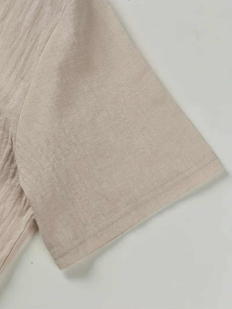 Varel | Camicia elegante a maniche corte