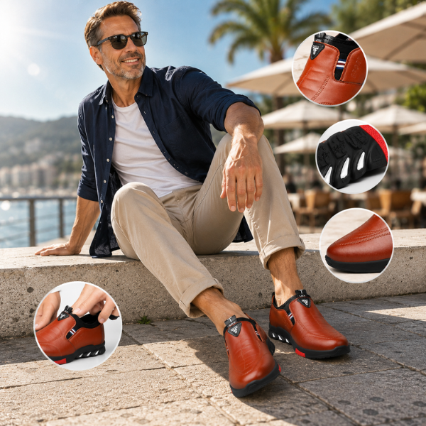 Varel | Scarpe eleganti da uomo con suola antiscivolo