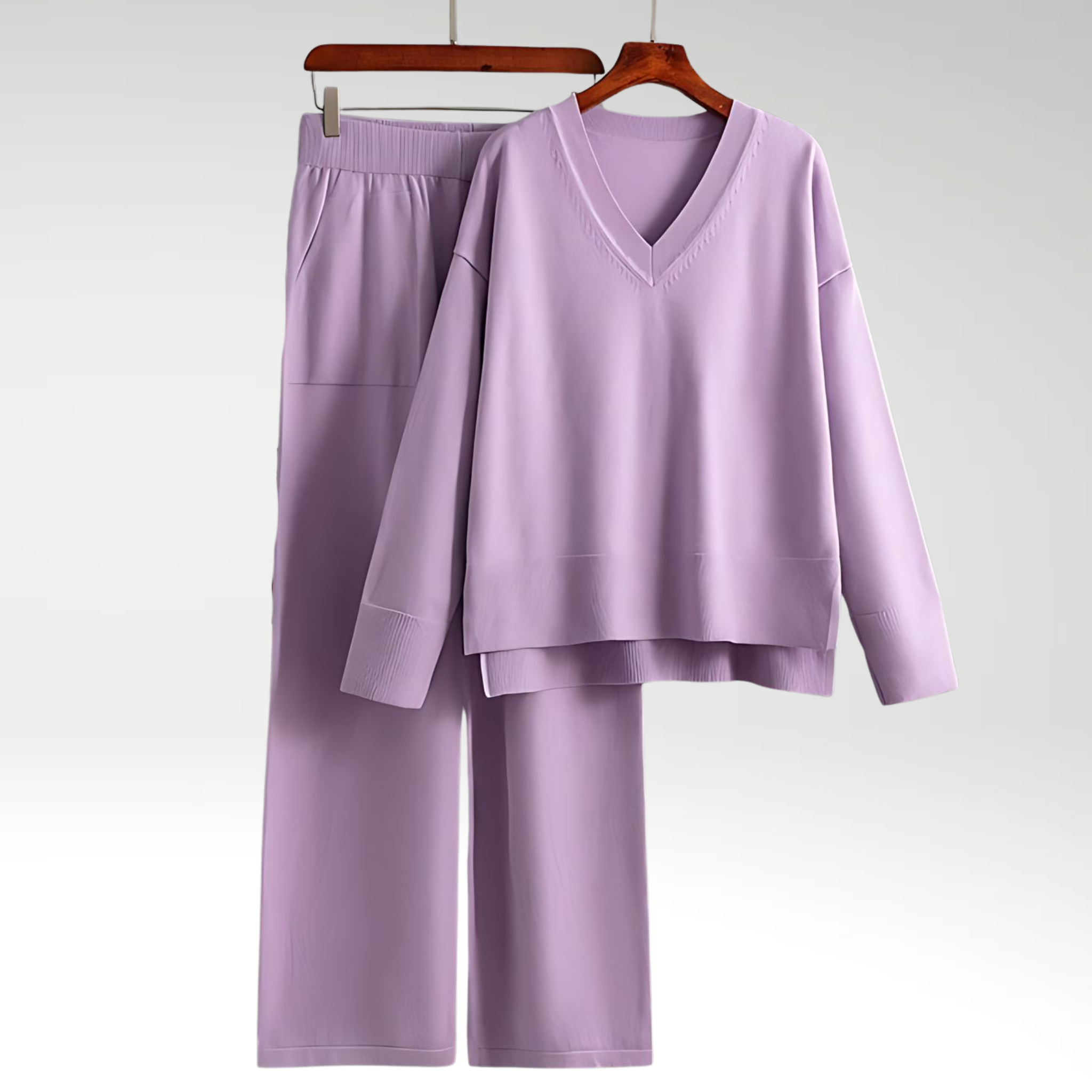 Varel | Set Due Pezzi Luxe con Scollatura a V