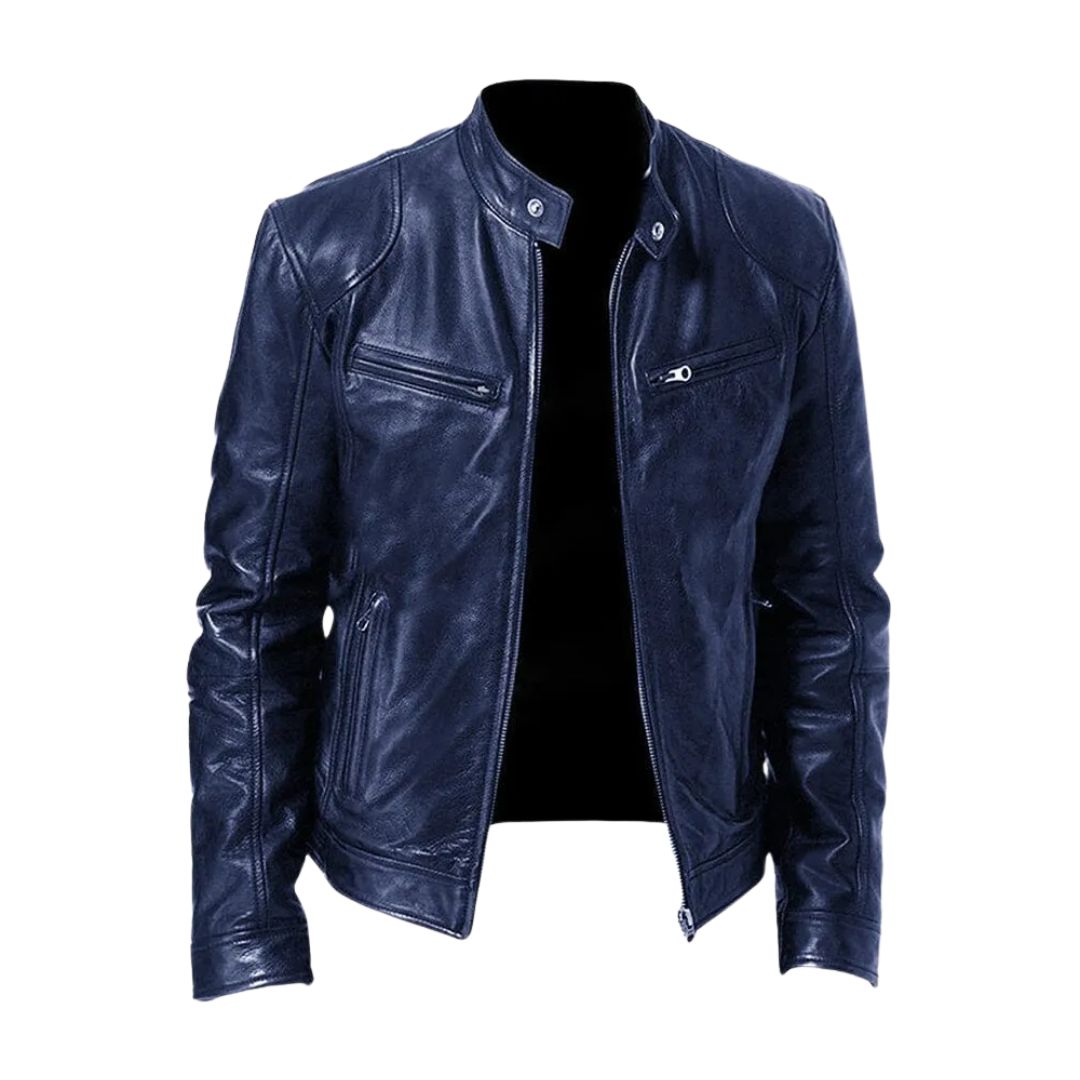 Varel | Giacca casual in pelle