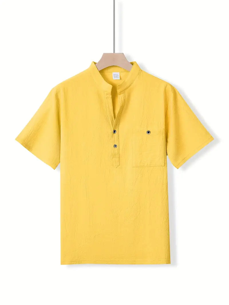 Varel | Camicia elegante a maniche corte