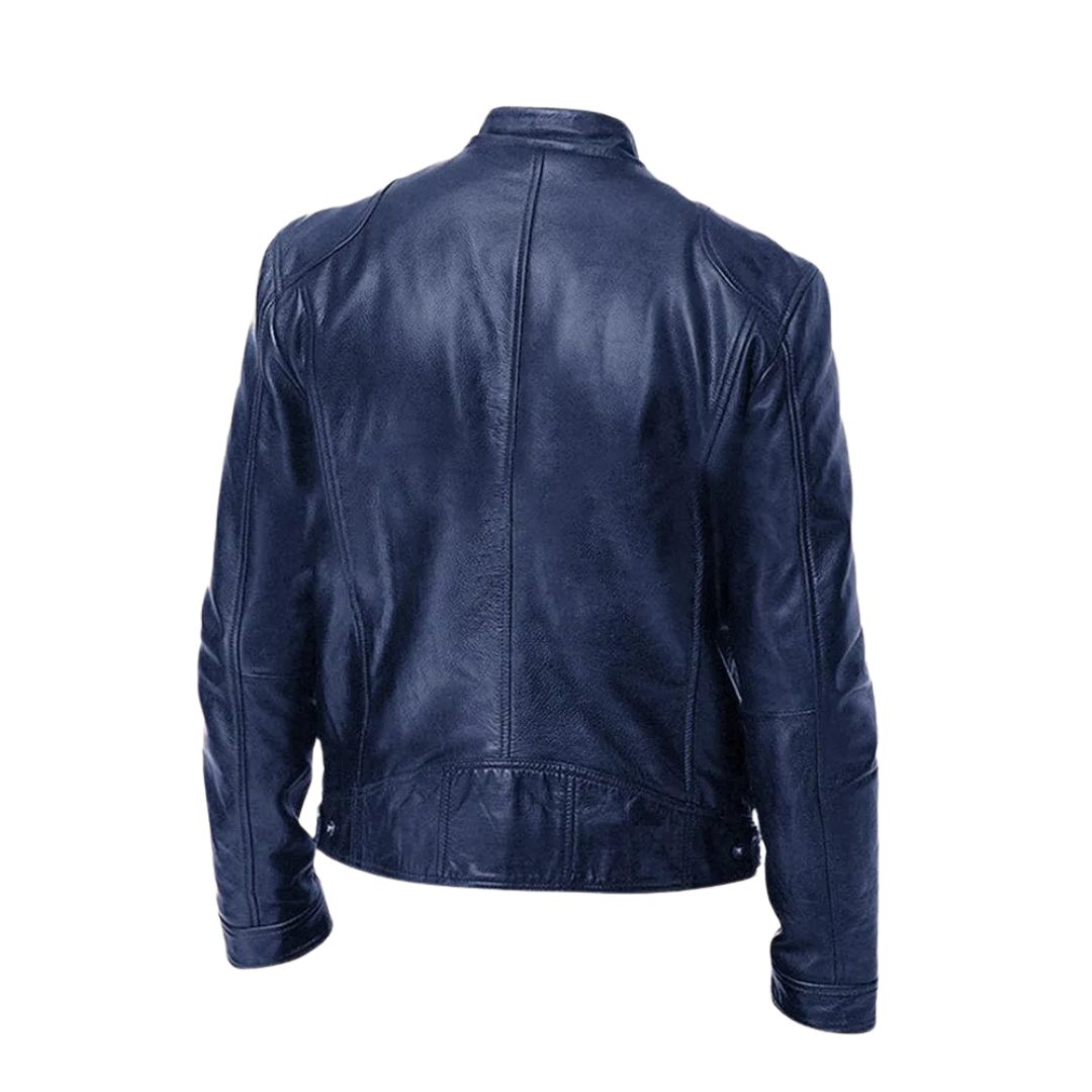 Varel | Giacca casual in pelle