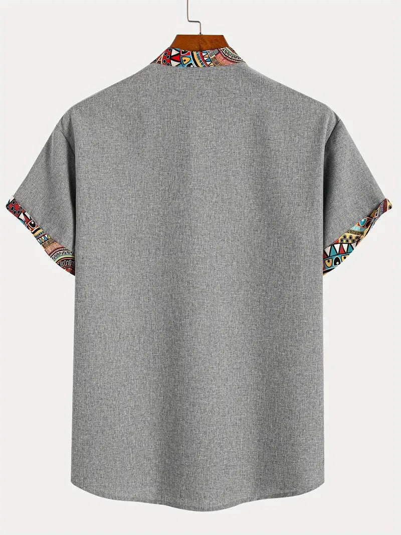 Varel | Camicia elegante a maniche corte