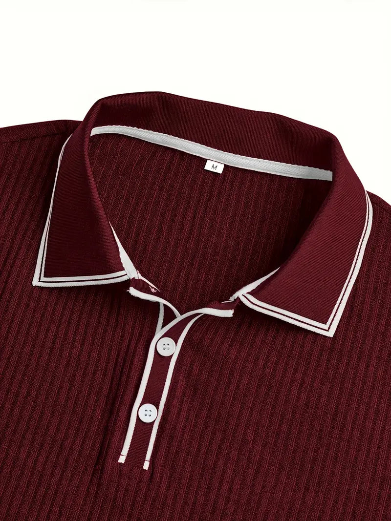 Varel | Polo elegante a maniche corte