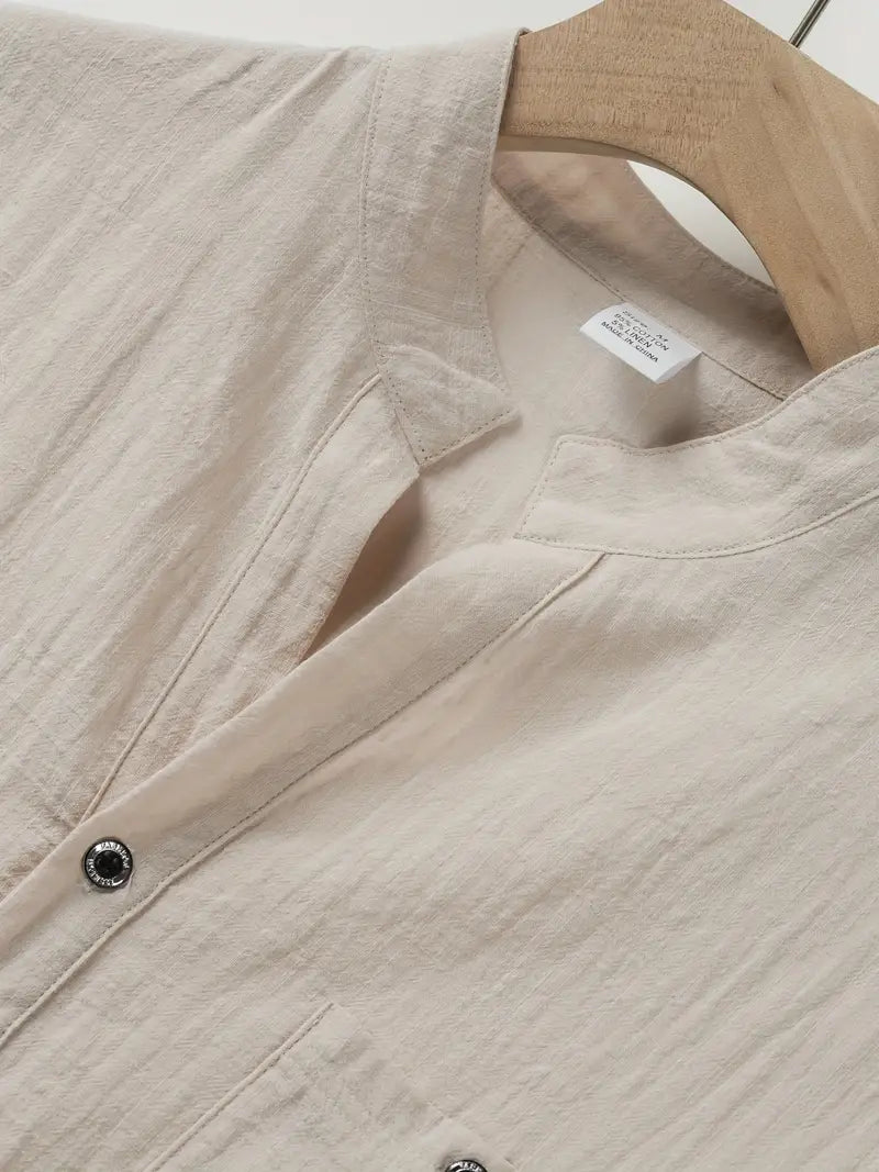Varel | Camicia elegante a maniche corte