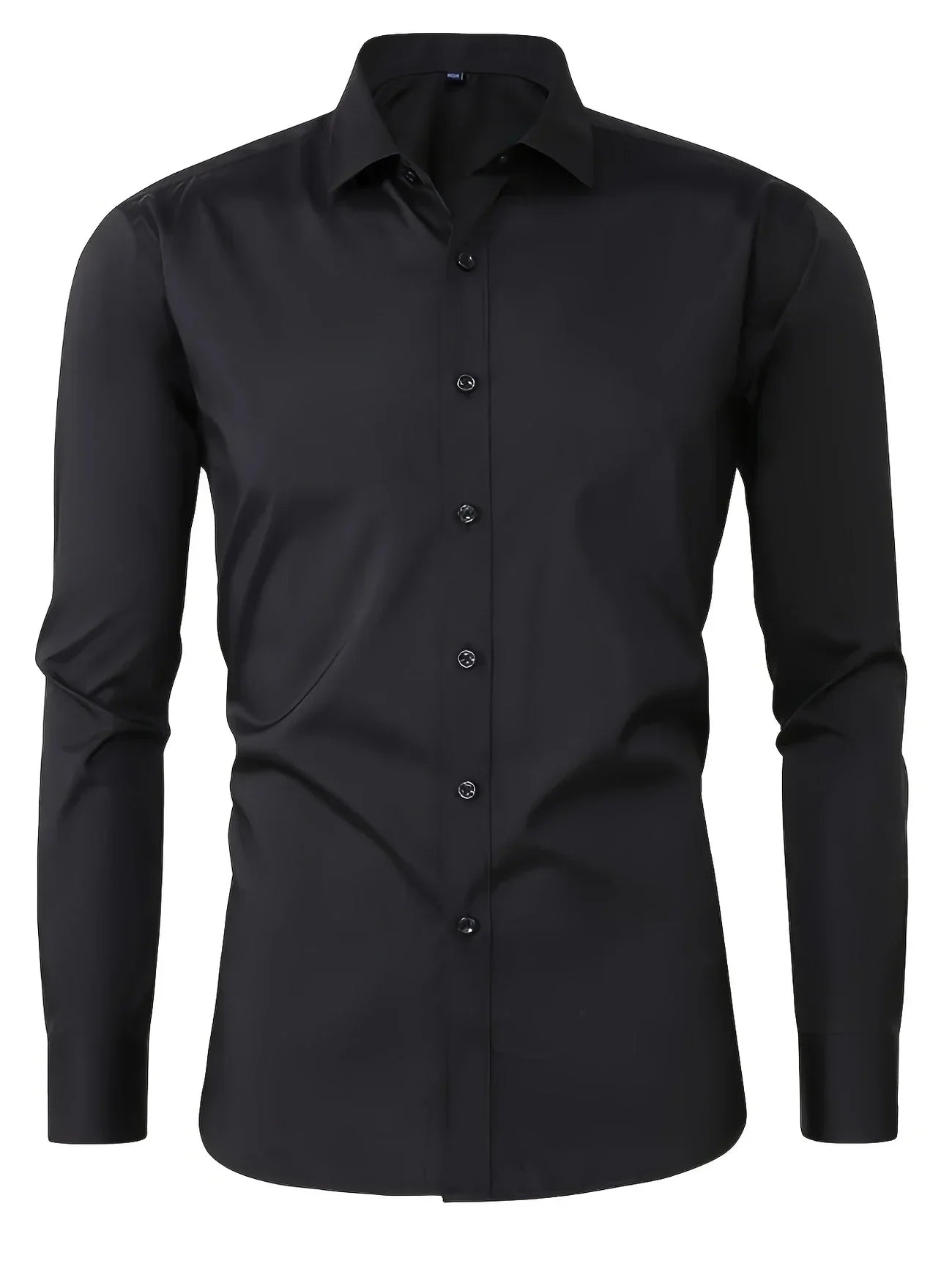 Varel | Camicia elegante a maniche lunghe con bottoni