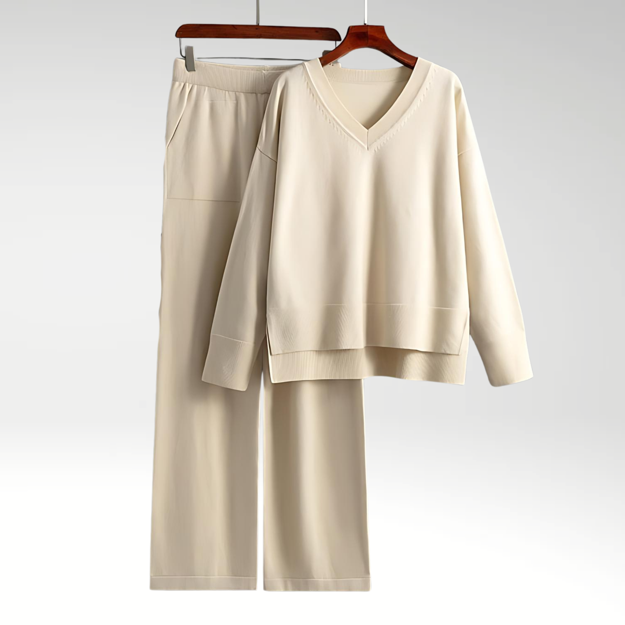 Varel | Set Due Pezzi Luxe con Scollatura a V