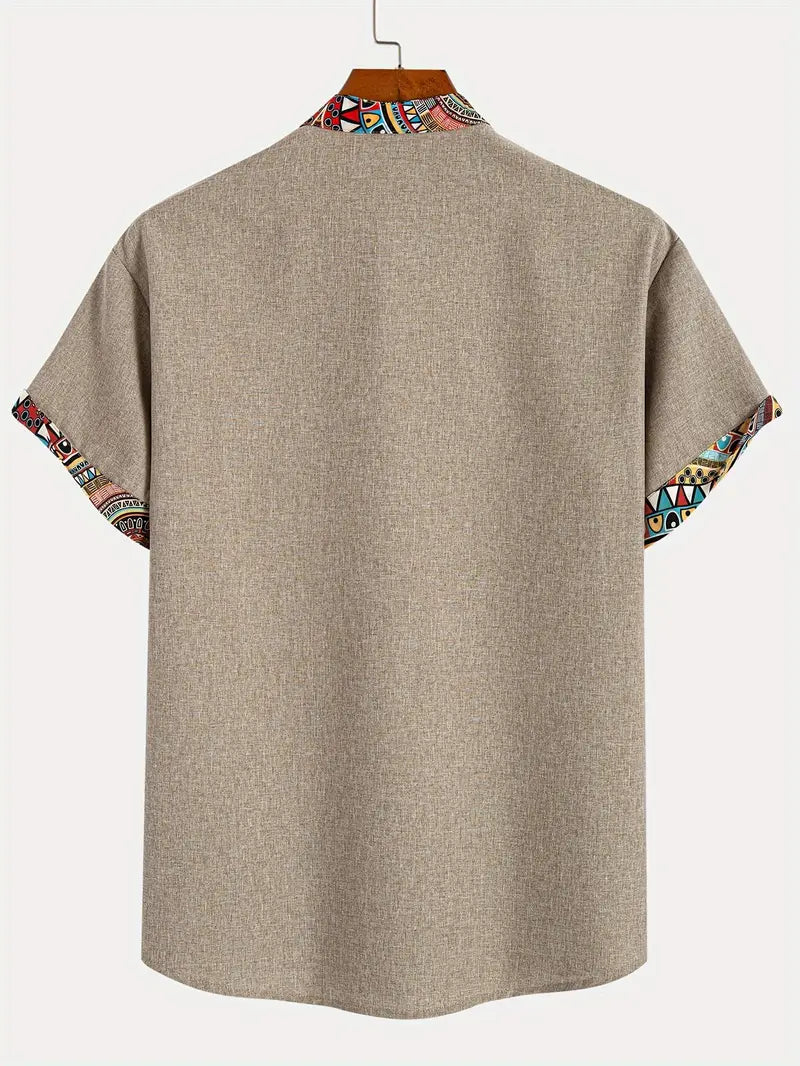 Varel | Camicia elegante a maniche corte
