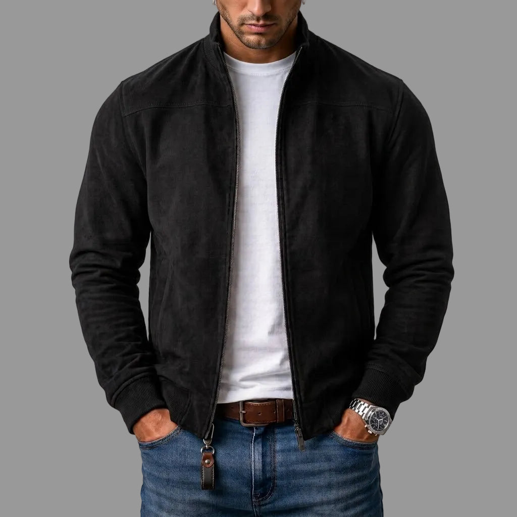 Varel | Bomber in camoscio