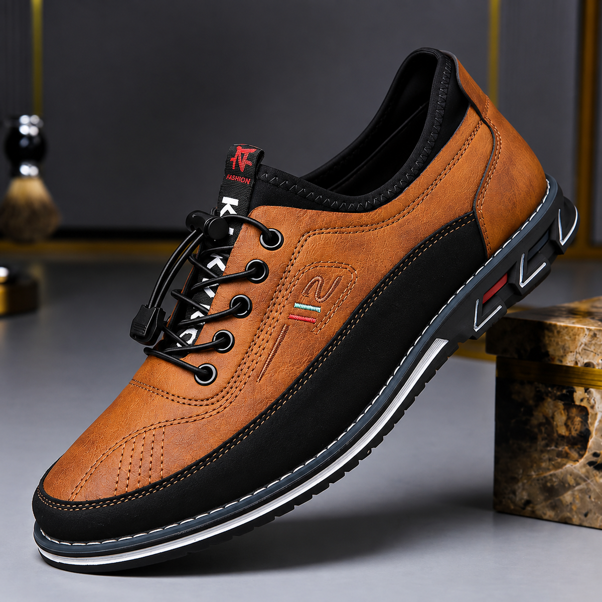 Varel | Scarpe comode in pelle da infilar