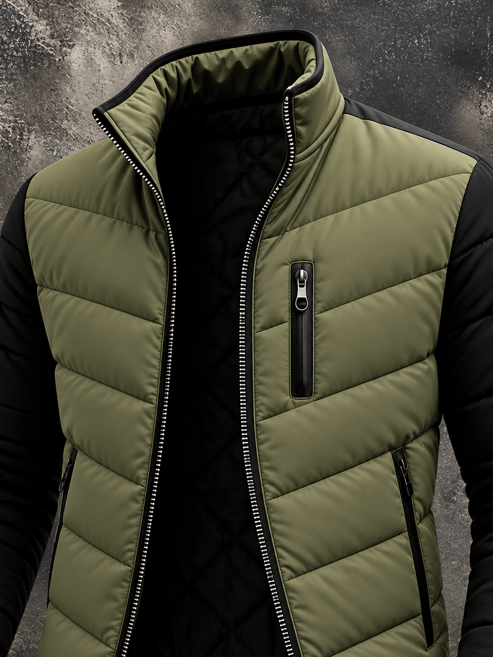 Varel | Giacca a soffietto con zip