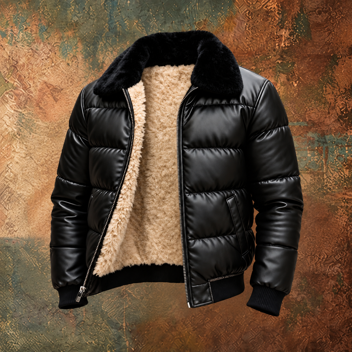 Varel | Giacca imbottita calda in stile vintage