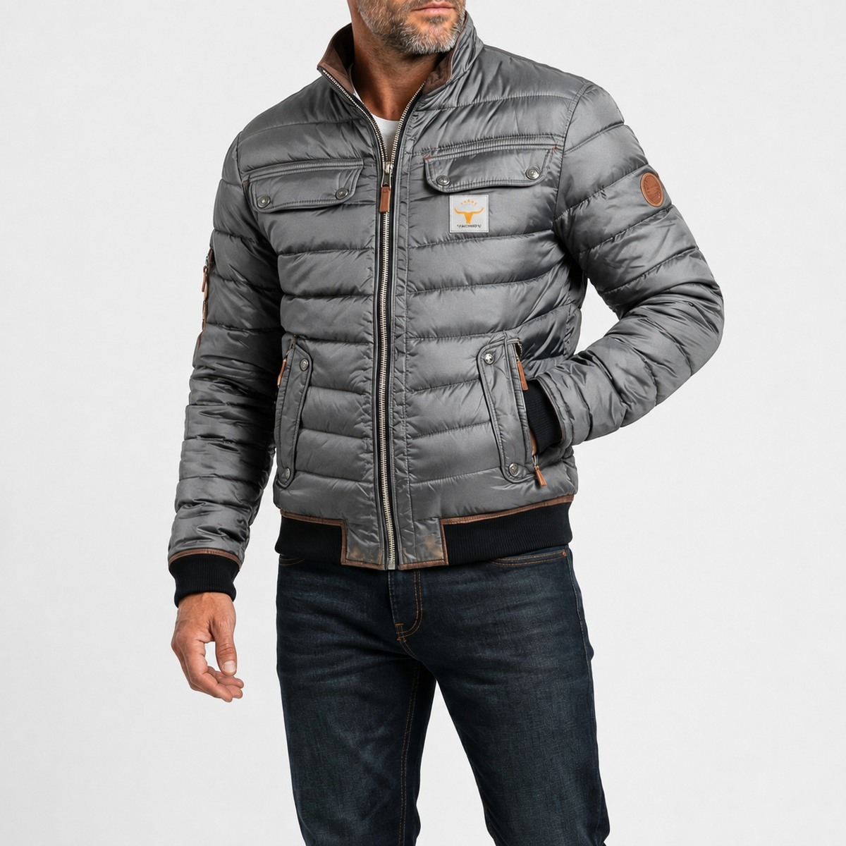 Varel | Giacca vintage per la mezza stagione