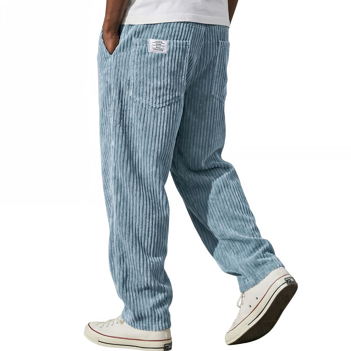 Varel | Pantaloni larghi in velluto a coste