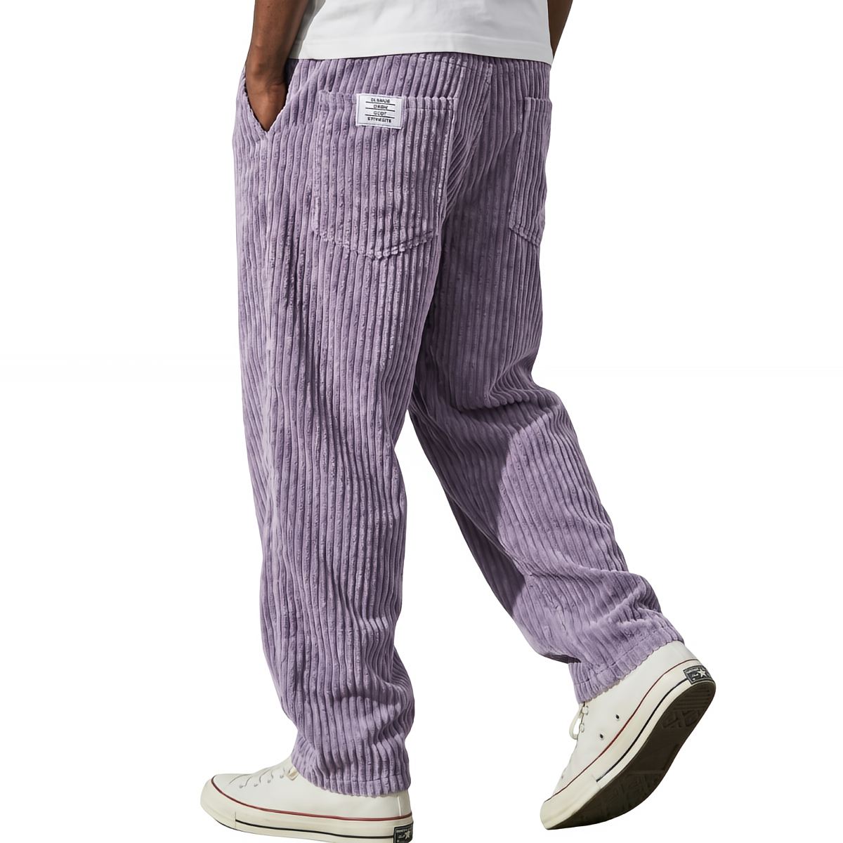Varel | Pantaloni larghi in velluto a coste