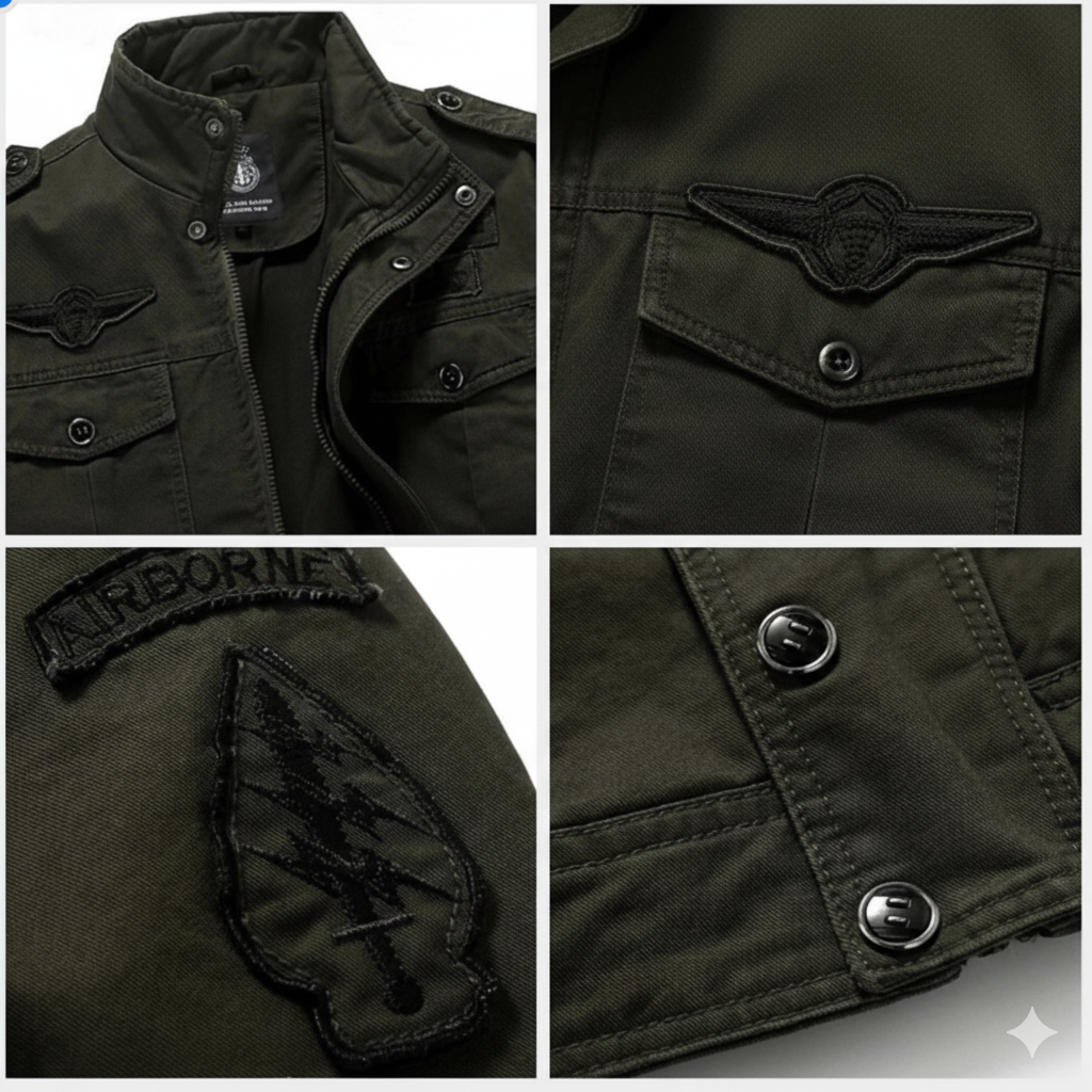 Varel | Giacca militare strutturata