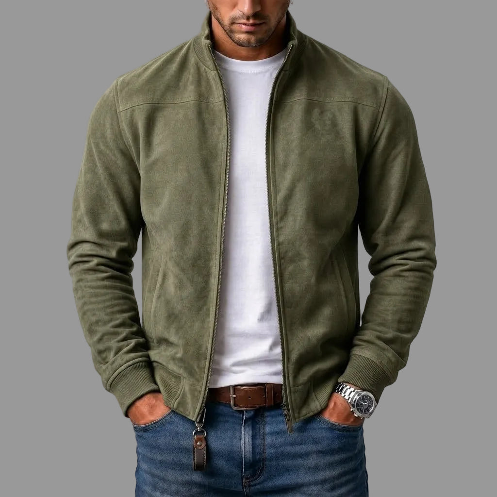 Varel | Bomber in camoscio