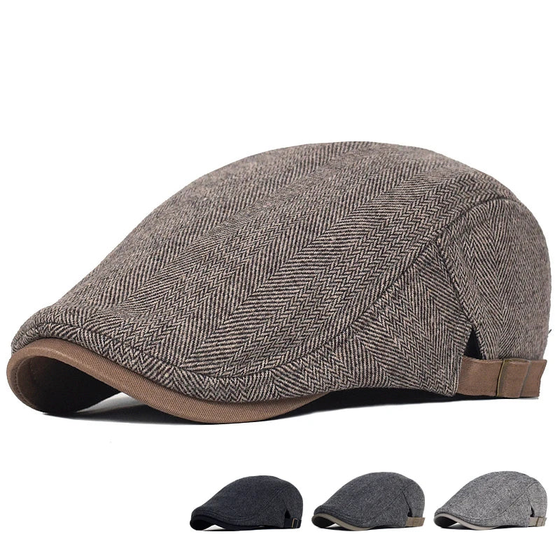 Varel | Cappello Moderno per Uomini con Motivo Chevron