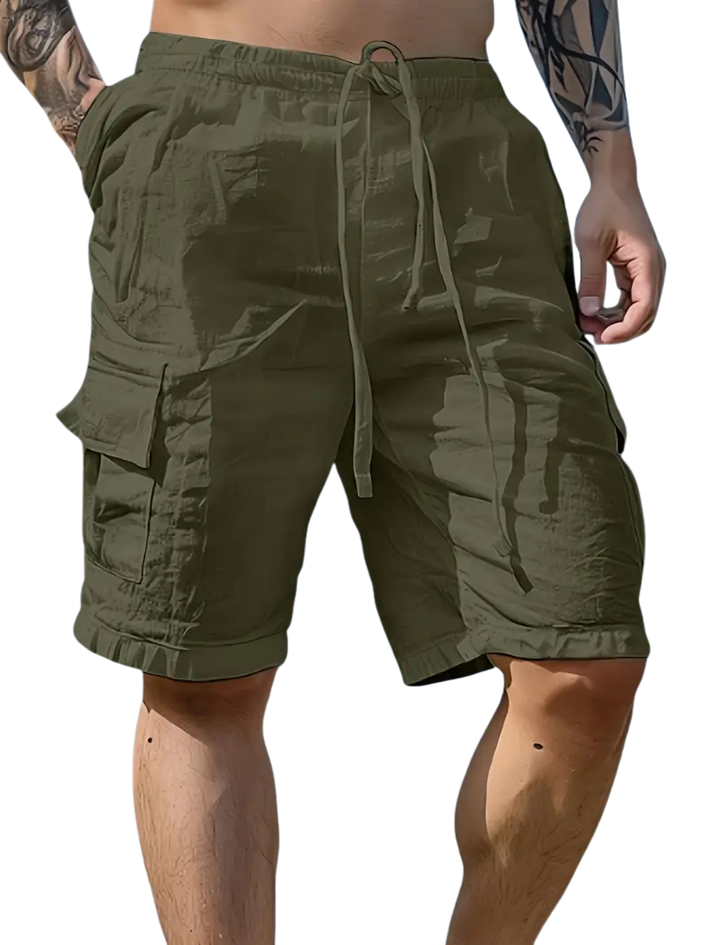 Varel | Pantaloni corti traspiranti con vita elastica