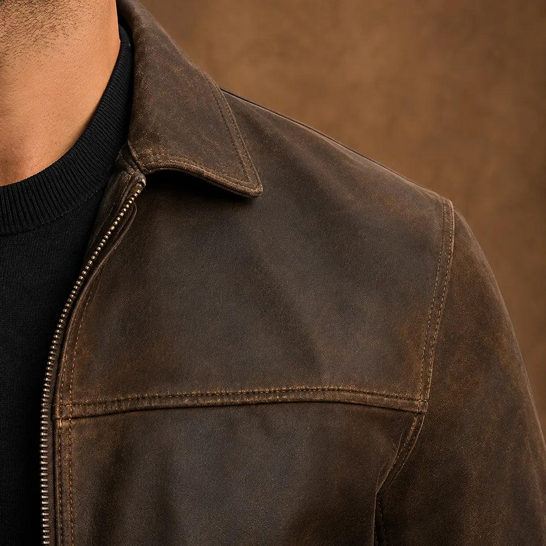 Varel | Giacca leggera con collo alto e zip