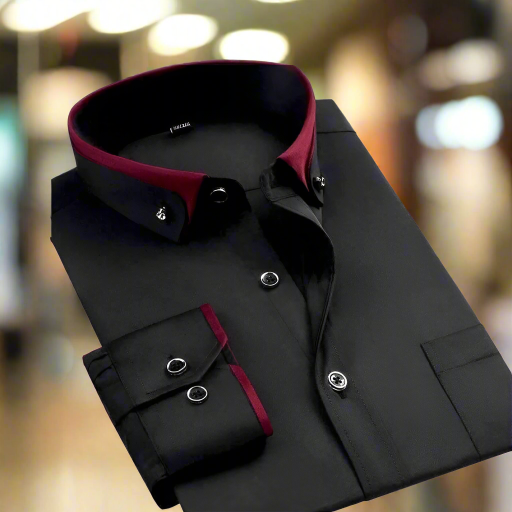 Varel | Camicia button-down a maniche lunghe