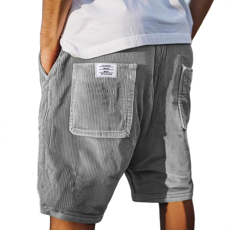 Varel | Pantaloni corti eleganti in velluto
