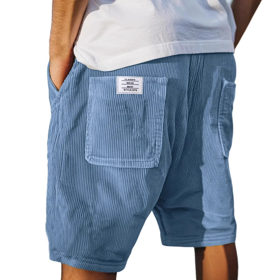 Varel | Pantaloni corti eleganti in velluto