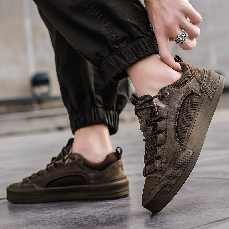 Varel | Scarpe in tela con lacci in camoscio per uso quotidiano