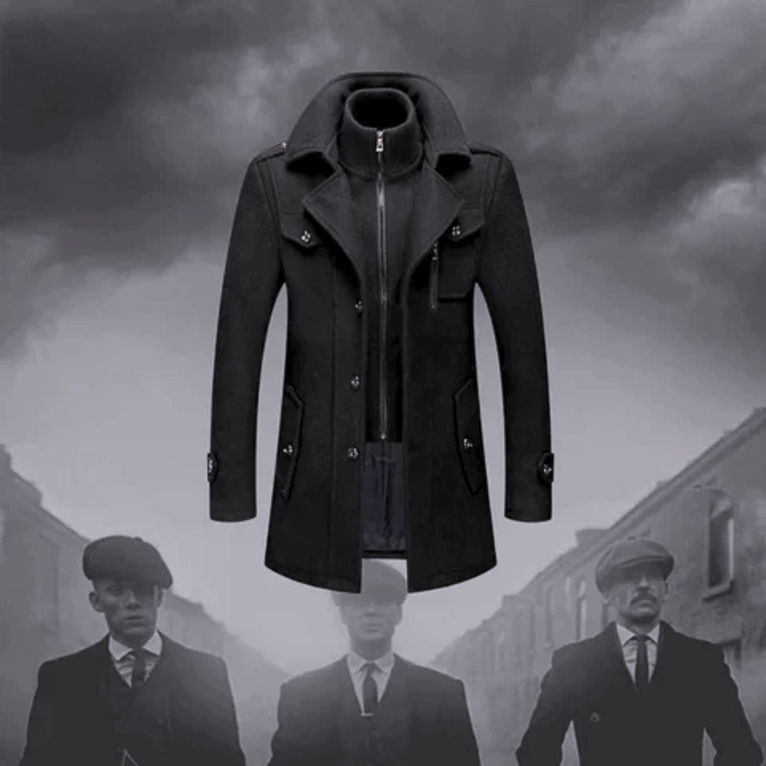 Varel | Giacca invernale elegante Peaky Blinders