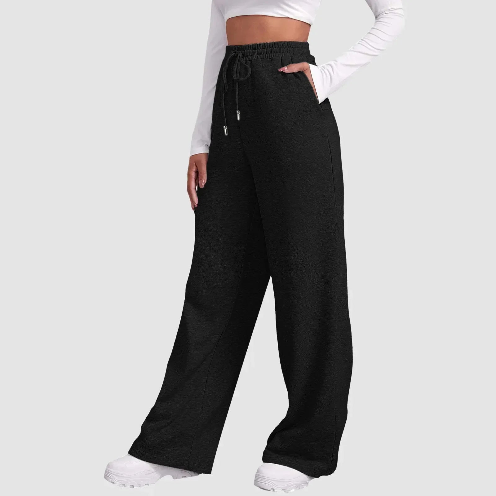 Varel | Pantaloni jogger a gamba larga e taglio casual