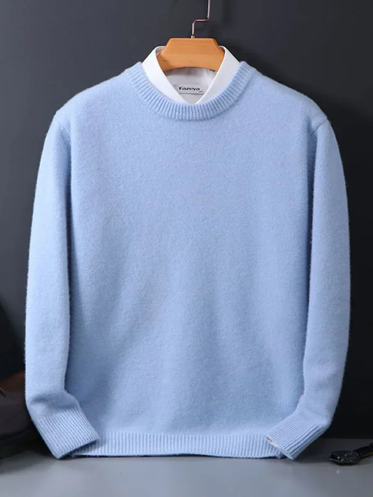 Varel | Maglione a collo rotondo in maglia morbida