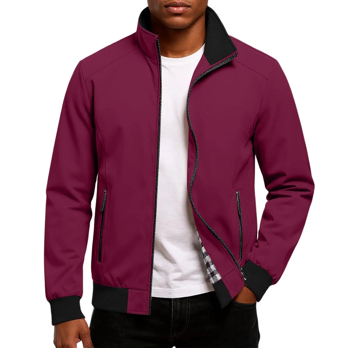 Varel | Giacca bomber con collo alto
