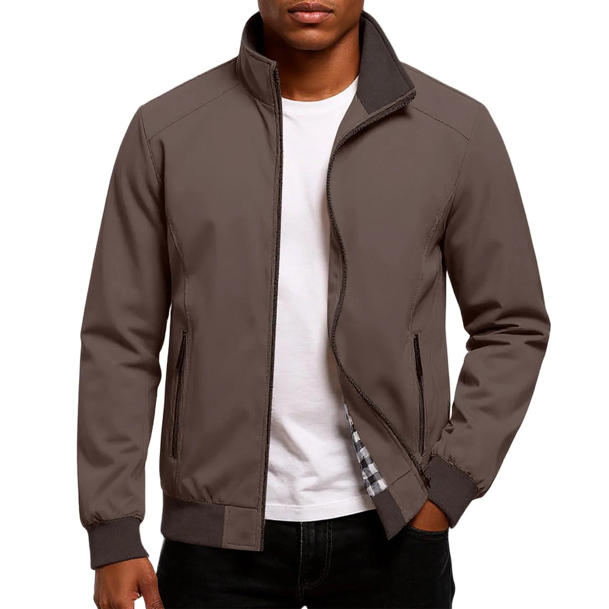 Varel | Giacca bomber con collo alto