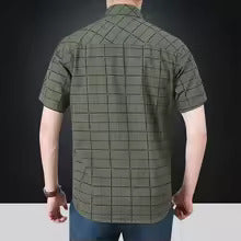 Varel | Camicia elegante a maniche corte a quadri