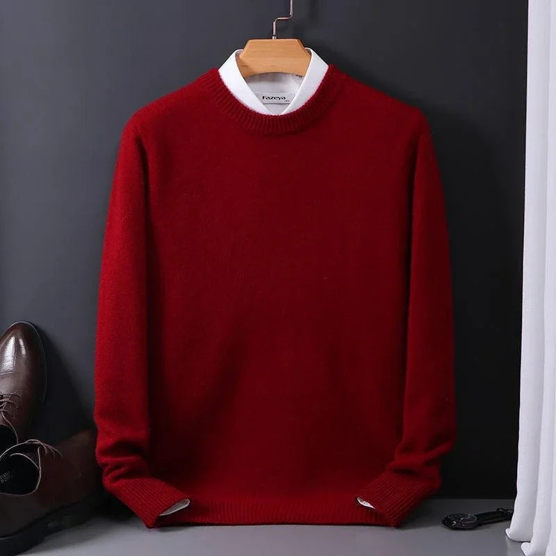Varel | Maglione a collo rotondo in maglia morbida
