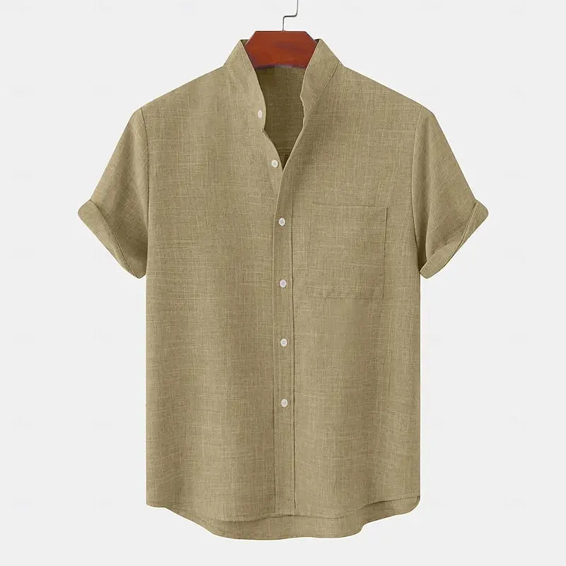 Varel | Camicia leggera in lino da uomo