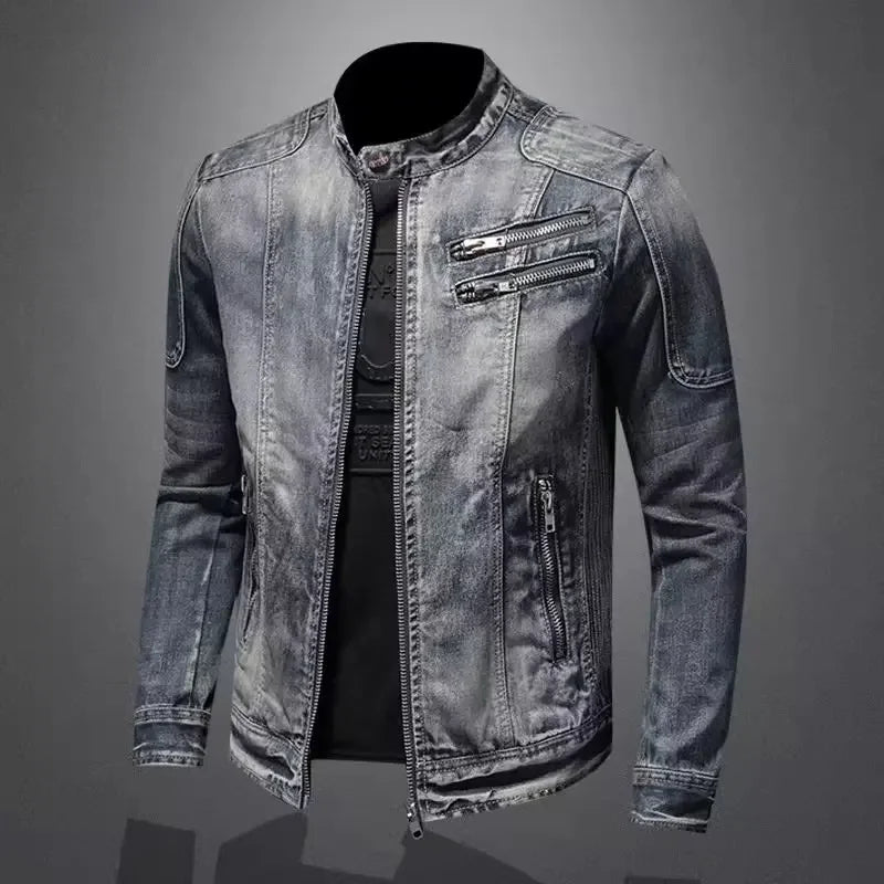 Varel | Giacca da moto in denim