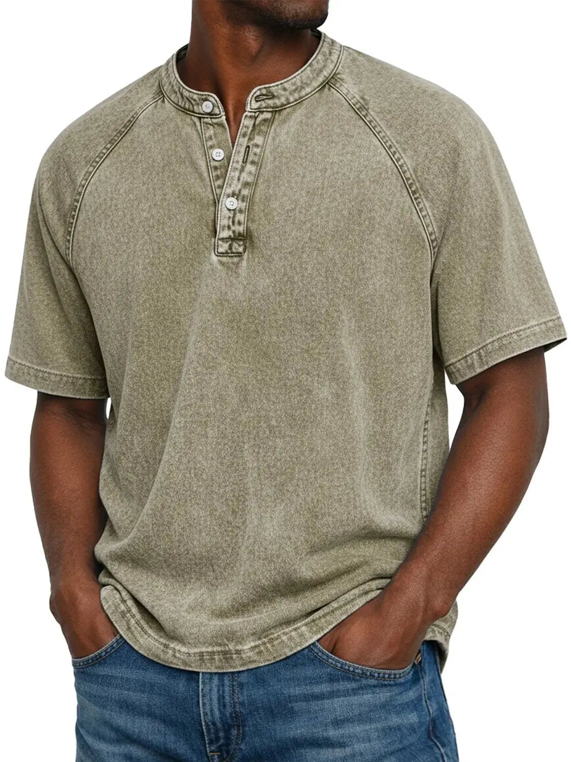 Varel | Camicia vintage da uomo con bottoni
