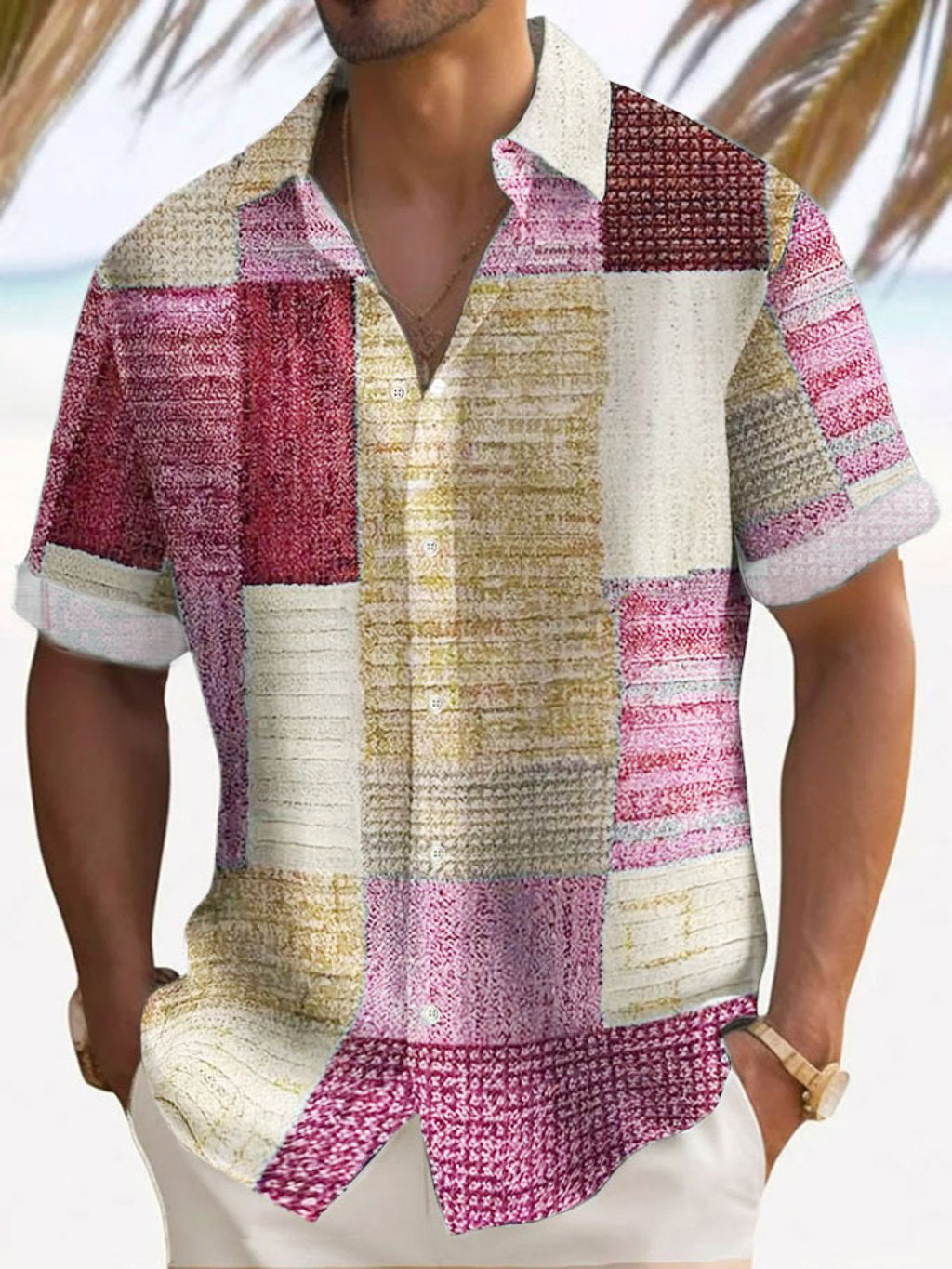 Varel | Camicia elegante a maniche corte